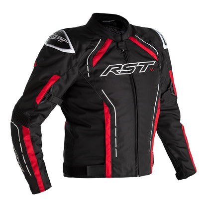 RST S-1 CE Textile Jacket Black Red White