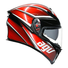 AGV K5-S Tempest Black Red Full Face Helmet