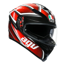 AGV K5-S Tempest Black Red Full Face Helmet