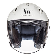 MT Avenue White Open Face Helmet