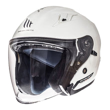 MT Avenue White Open Face Helmet