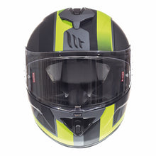 MT Rapide Overtake Matt Black Fluo Yellow Full Face Helmet