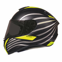 MT Targo Doppler Matt Black Fluo Yellow Full Face Helmet