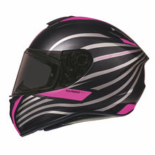MT Targo Doppler Matt Black Pink Full Face Helmet