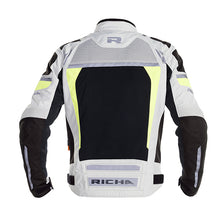 Richa Airstorm Waterproof Jacket Grey Fluo