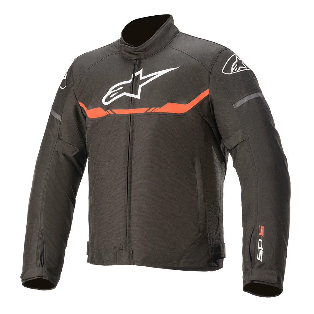 Alpinestars T-SPS Waterproof Jacket Black Red Fluo