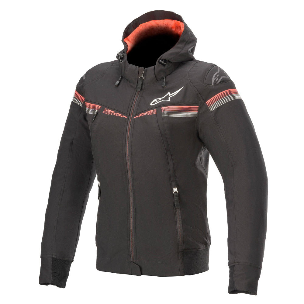 Alpinestars Stella Sektor V2 Tech Ladies Hoodie Black Coral