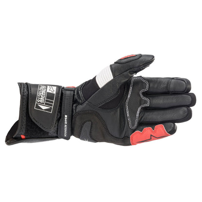 Alpinestars SP-2 V3 Gloves Black White Bright Red