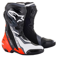 Alpinestars Supertech R Boots Black Red Fluo White Grey