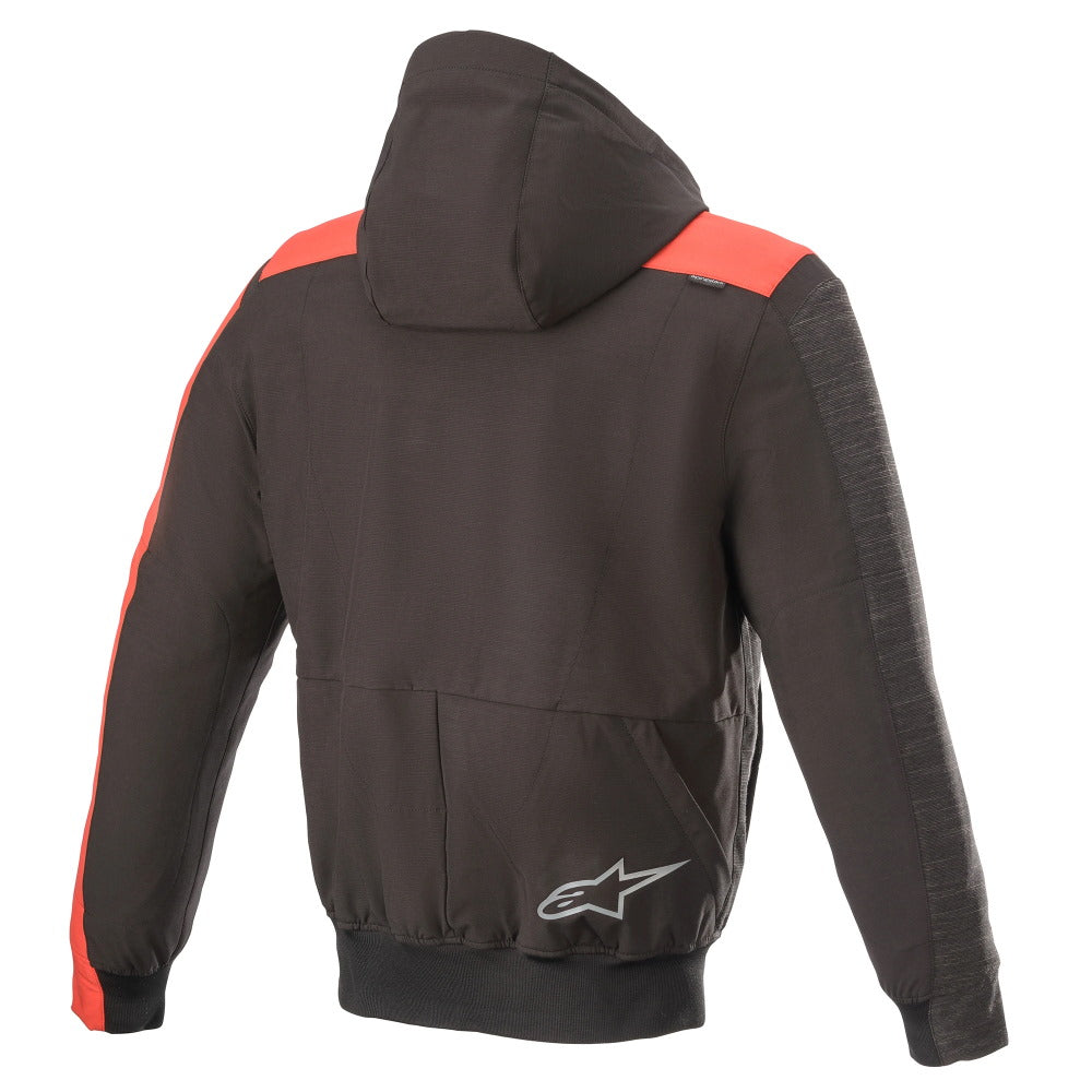 Alpinestars Rhod Windstopper Hoodie Black Bright Red