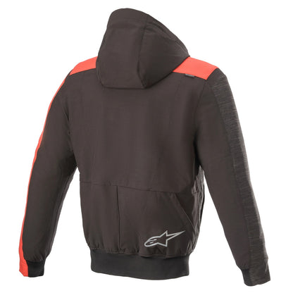 Alpinestars Rhod Windstopper Hoodie Black Bright Red
