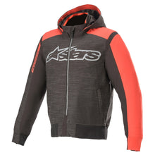 Alpinestars Rhod Windstopper Hoodie Black Bright Red