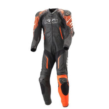 KTM Rapid 1-Piece One Piece Leather Suit Black Orange