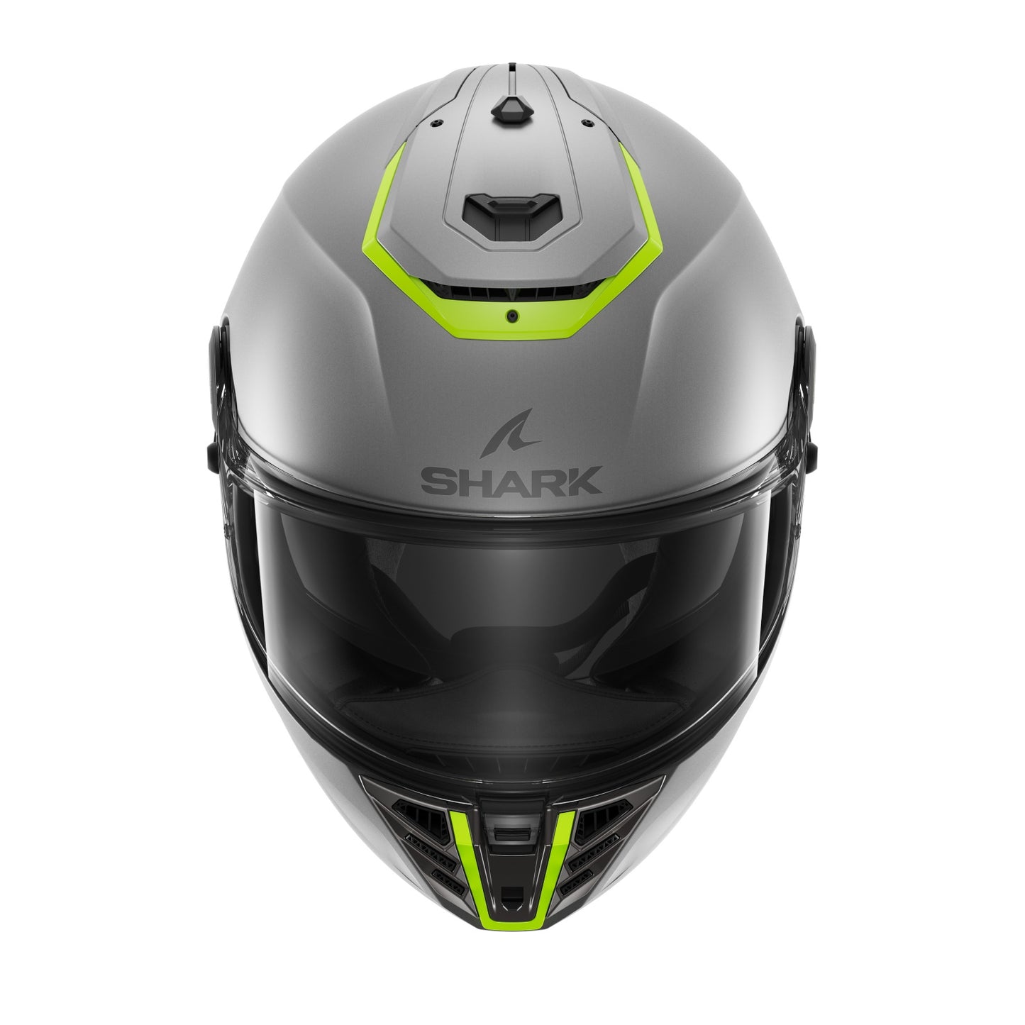 Shark Spartan RS Blank Matt Grey Green Full Face Helmet