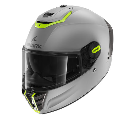 Shark Spartan RS Blank Matt Grey Green Full Face Helmet