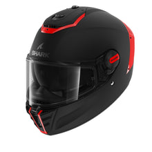 Shark Spartan RS Blank Black Red Full Face Helmet