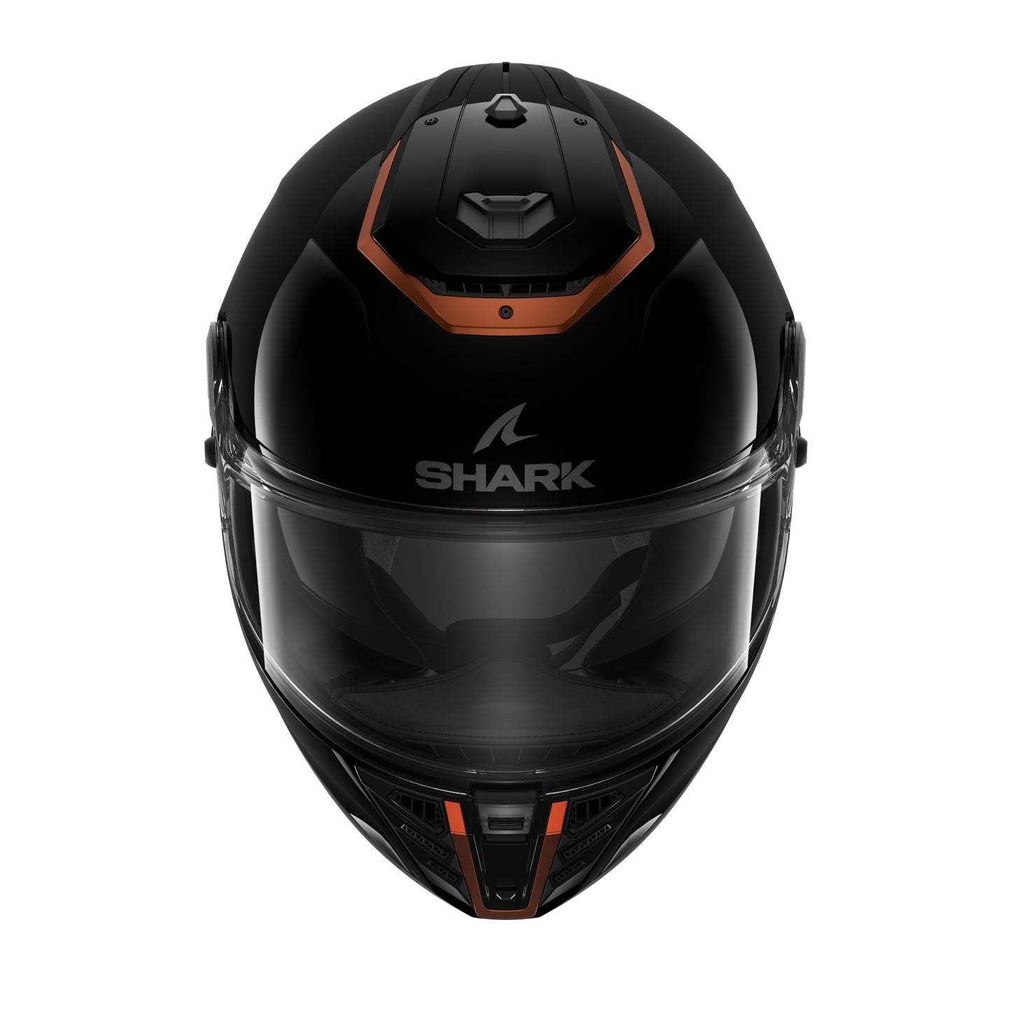 Shark Spartan RS Blank SP Black Orange Full Face Helmet
