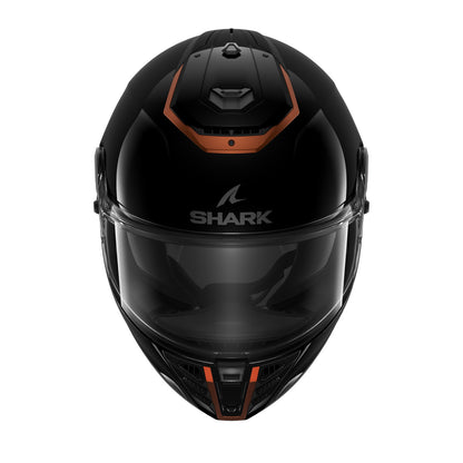 Shark Spartan RS Blank SP Black Orange Full Face Helmet