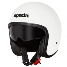 Spada Ace Solid Pearl White Open Face Helmet