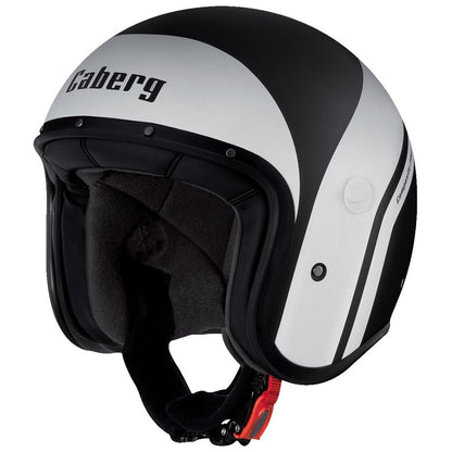 Caberg Freeride Mistral Matt Black White Open Face Helmet
