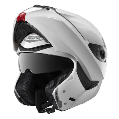 Caberg Modus Metal White Flip Front Helmet