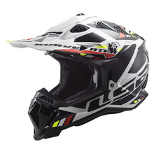 LS2 MX700 Subverter Evo Stomp White Black Motocross Helmet