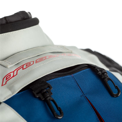 RST Pro Series Adventure-X Ladies Jacket Silver Blue Red