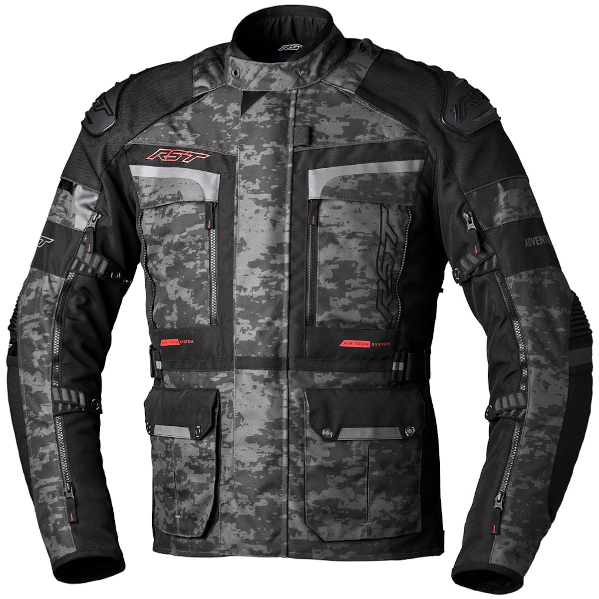 RST Pro Series Adventure-X Jacket Grey Camo