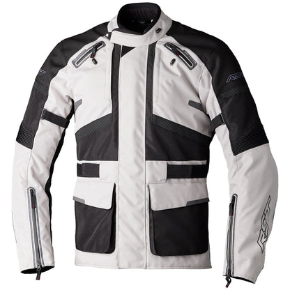 RST Endurance CE Textile Jacket Silver Black