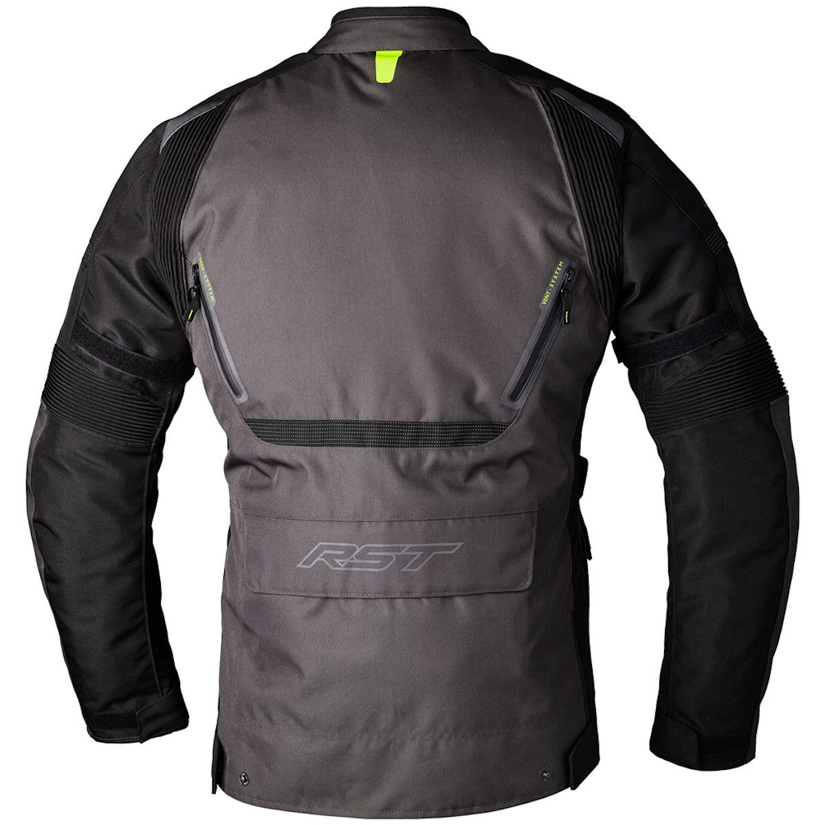 RST Endurance CE Textile Jacket Graphite Fluorescent Yellow