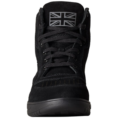RST HiTop Moto Sneaker CE Boot Black Suede