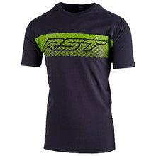 RST Gravel T-Shirt Navy Lime Green