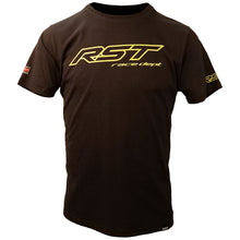RST Race Dept Logo T-Shirt Black Fluorescent Yellow