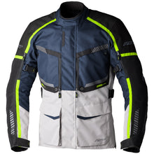 RST Maverick Evo CE Textile Jacket Navy Silver
