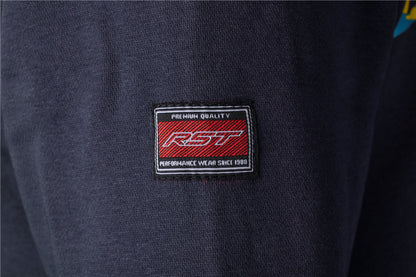 RST Dazzle Hoodie Navy Yellow