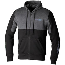 RST Team Zip Through CE Textile Hoodie Black Grey
