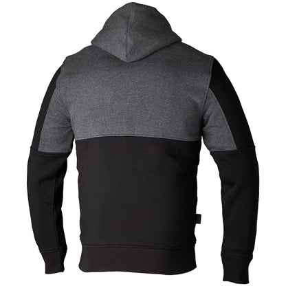 RST Team Zip Through CE Textile Hoodie Black Grey