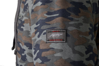RST Zip Through Urban CE Textile Hoodie Camo