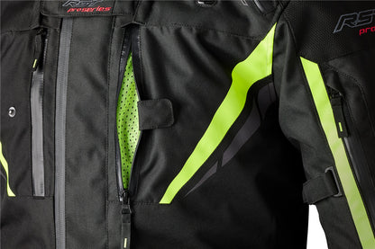 RST Pro Series Paragon 7 CE Ladies Textile Jacket Black Yellow
