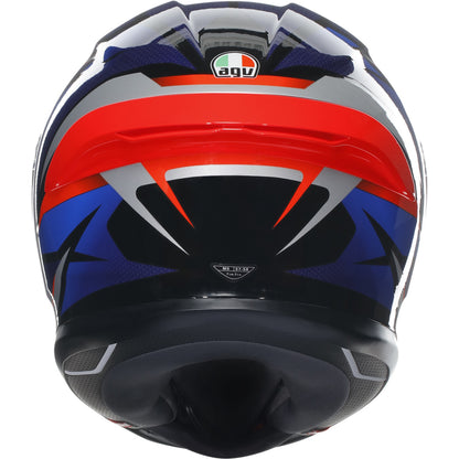 AGV K6-S Slashcut Black Blue Red Full Face Helmet