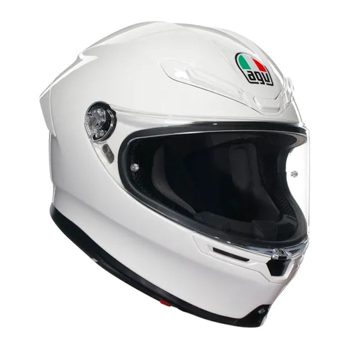 AGV K6-S Solid White Full Face Helmet