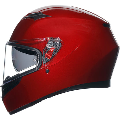 AGV K3 Solid ECE 22.06 Competizione Red Full Face Helmet