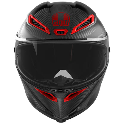 AGV Pista GP-RR ECE 22.06 Intrepido Carbon Black Red
