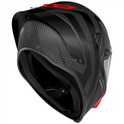AGV Pista GP-RR ECE 22.06 Intrepido Carbon Black Red