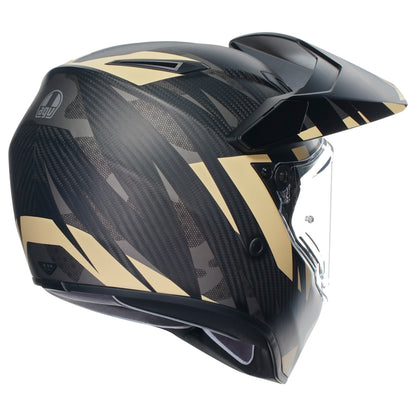 AGV AX9 ECE 22.06 Steppa Carbon Grey Sand