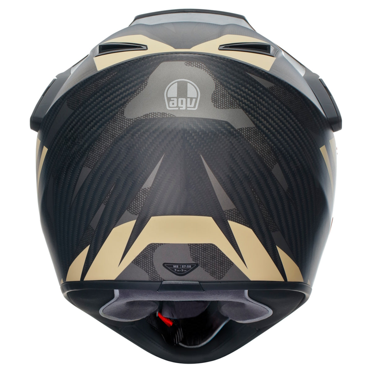 AGV AX9 ECE 22.06 Steppa Carbon Grey Sand