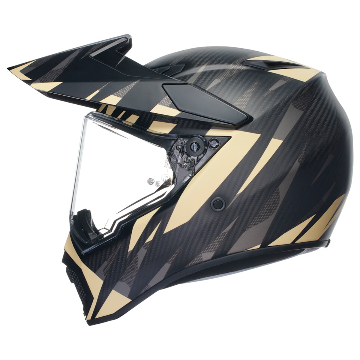 AGV AX9 ECE 22.06 Steppa Carbon Grey Sand