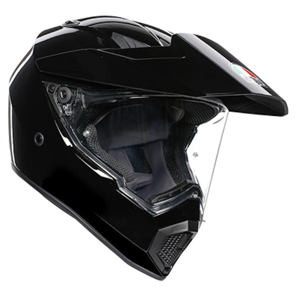 AGV AX9 ECE 22.06 Solid Glossy Carbon