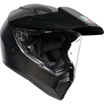 AGV AX9 ECE 22.06 Solid Matt Carbon