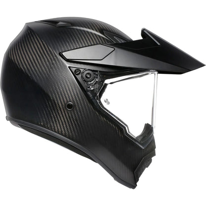 AGV AX9 ECE 22.06 Solid Matt Carbon